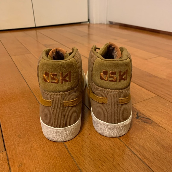 Nike SB Janowski Blazers Brown/Tan Men’s Sz 7.5 Women’s 9.5 - Picture 4 of 7